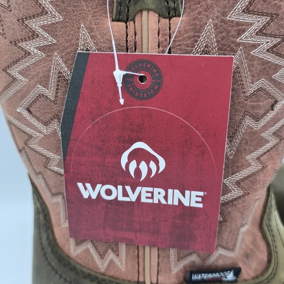 Wolverine Rancher Arrow Steel-Toe Waterproof Wellington Work Boots, Women's 6.5M - Picture 2 of 16